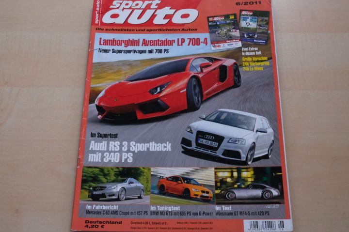 Deckblatt Sport Auto (06/2011)